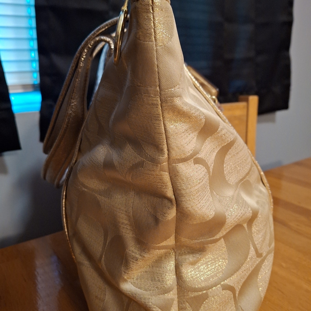 Coach Poppy 2009 Glam Tote Bag Pristine Condition - Picture 8 of 16